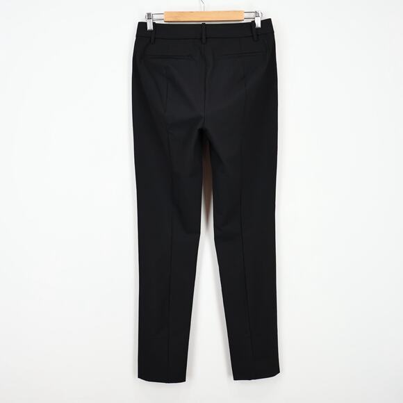 NWT J.Crew Factory The Tall Slim-Fit Full-Length Trouser Dress Pant Black 6 Tall - Picture 2 of 8